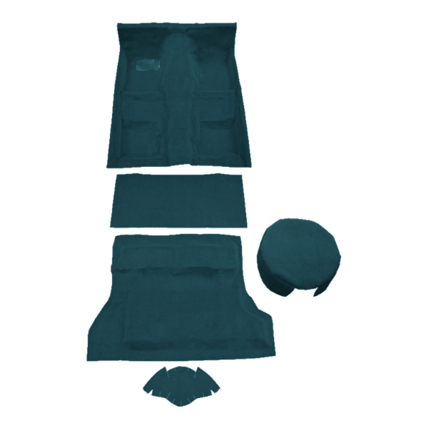 Picture of 1979-1983 American Motors Spirit 2DR Lift Back Complete Carpet Kit, Molded Cutpile - 5 Piece