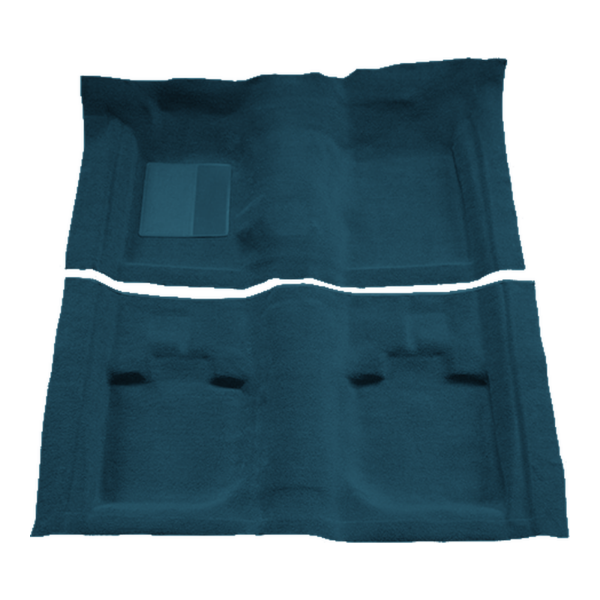 Picture of 1971-1973 Ford Mustang Convertible without Shifter Cut Carpet Kit, Molded Nylon - 2 Piece