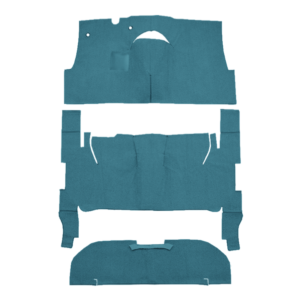 Picture of 1957-1958 Oldsmobile Fiesta 4DR Sedan Wagon Carpet Kit, Loop - 3 Piece