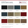 ACC Cutpile color options for this listing - Proudly Made in the USA
