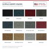 ACC Cutpile color options for this listing - Proudly Made in the USA