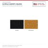 ACC Cutpile color options for this listing - Proudly Made in the USA