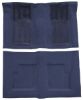 Picture of 1971 Ford Torino GT 2DR Convertible Auto with 2 Bright Blue Inserts Carpet Kit, Molded Loop - 2 Piece