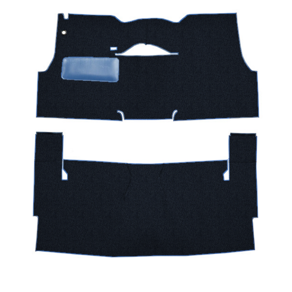 Picture of 1956 Chevrolet Bel Air 2DR Sedan Bench Seat Carpet Kit, Daytona - 2 Piece