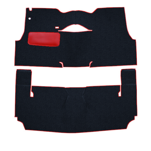Picture of 1956 Chevrolet Bel Air 2DR Convertible Bench Seat Carpet Kit, Daytona - 2 Piece