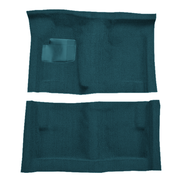 Picture of 1974 Dodge Charger 4spd Bucket Seat with Console Carpet Kit, Molded Cutpile - 2 Piece