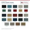 ACC Cutpile color options for this listing - Proudly Made in the USA