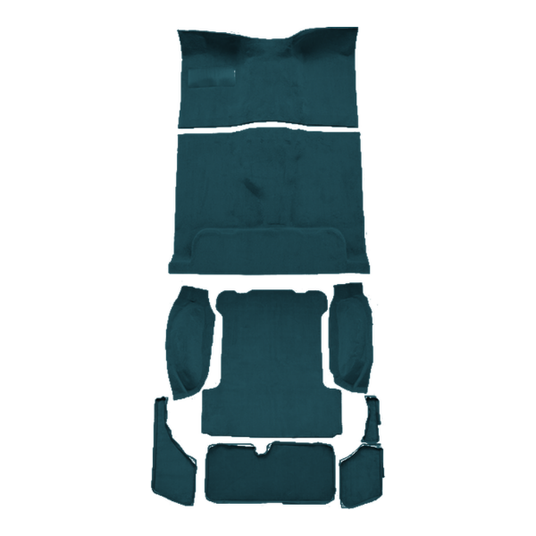Picture of 1974-1983 Jeep Wagoneer Complete Carpet Kit, Molded Cutpile - 9 Piece