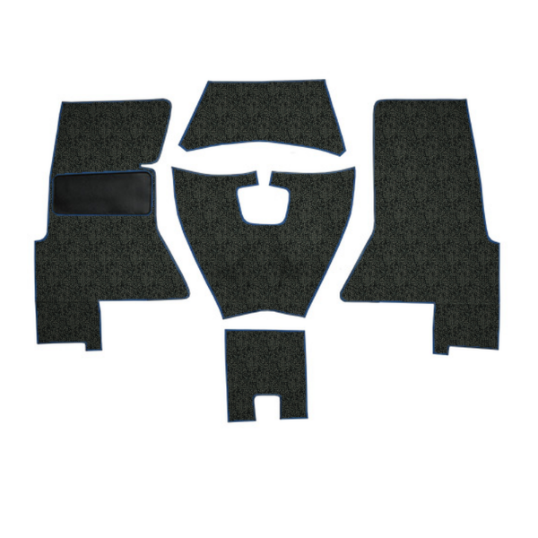 Picture of 1958 Chevrolet Corvette Complete Foam Carpet Kit, Tuxedo - 5 Piece