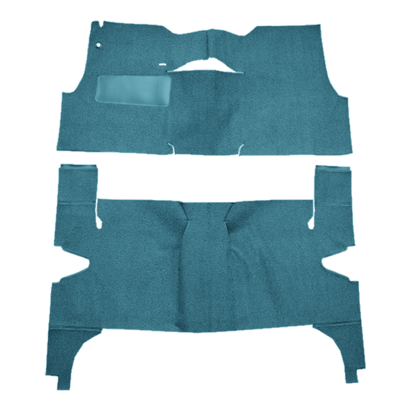 Picture of 1956 Chevrolet Bel Air 4DR Hardtop Bench Seat Carpet Kit, Loop - 2 Piece