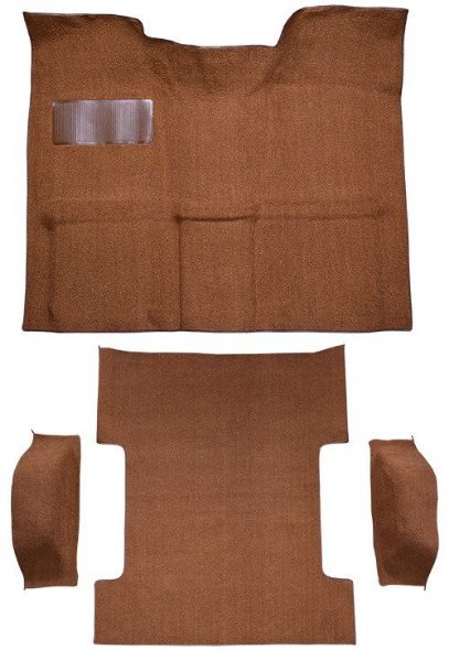 Picture of 1969-1972 Chevrolet Blazer 2WD Auto/3spd Column Shift CST Model Complete Carpet Kit, Molded Loop - 4 Piece