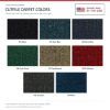 ACC Cutpile color options for this listing - Proudly Made in the USA