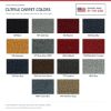 ACC Cutpile color options for this listing - Proudly Made in the USA