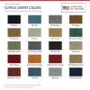 ACC Cutpile color options for this listing - Proudly Made in the USA