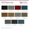 ACC Cutpile color options for this listing - Proudly Made in the USA