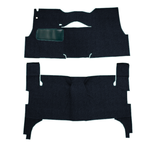 Picture of 1956 Chevrolet Bel Air 4DR Sedan Bench Seat Carpet Kit, Daytona - 2 Piece