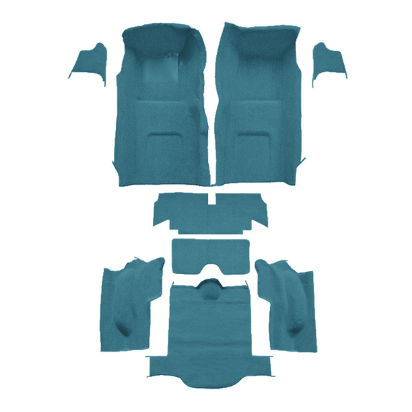 Picture of 1967 Chevrolet Corvette Coupe Complete No Pad Carpet Kit, Molded Loop - 9 Piece