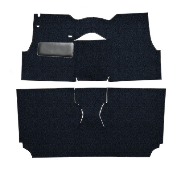 Picture of 1956 Chevrolet Bel Air 2DR Convertible Bucket Seat Carpet Kit, Daytona - 2 Piece