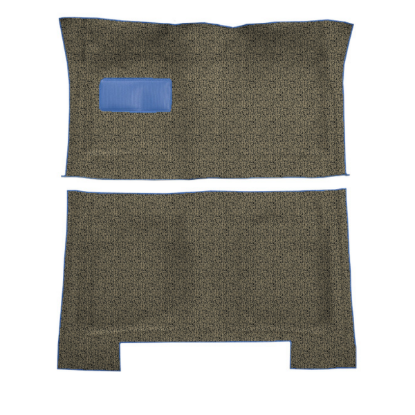 Picture of 1961-1962 Chevrolet Biscayne 4DR Hardtop/Sedan Auto Carpet Kit, Molded Tuxedo - 2 Piece