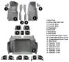 1978 Chevrolet Corvette ACC Cutpile molded carpet - ACC product photo