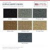 ACC Cutpile color options for this listing - Proudly Made in the USA