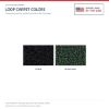 ACC Loop color options for this listing - Proudly Made in the USA