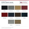 ACC Cutpile color options for this listing - Proudly Made in the USA