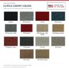 ACC Cutpile color options for this listing - Proudly Made in the USA