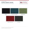 ACC Cutpile color options for this listing - Proudly Made in the USA