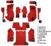 1984-1987 Chevrolet Corvette ACC Cutpile molded carpet - ACC product photo