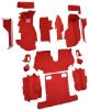 1986-1987 Chevrolet Corvette ACC Cutpile molded carpet - ACC product photo