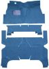 1957-1958 Cadillac DeVille ACC Loop cut-and-sewn carpet - ACC product photo