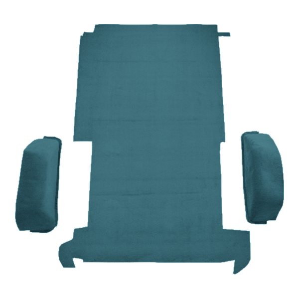 Picture of 1978-1995 Chevrolet G30 Short Van Rear Fits 110 Wheel Base Cargo Area Carpet Kit, Molded Cutpile - 3 Piece