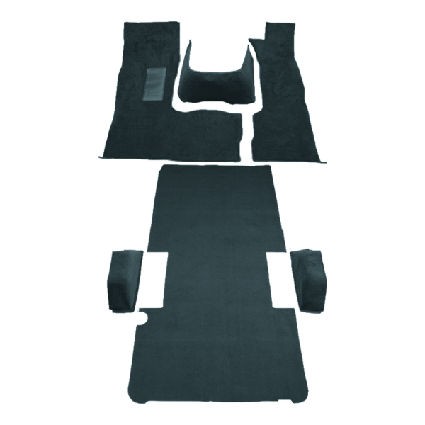 Picture of 1981-1993 Dodge B250 Long ext Van with Engine Cover Fits 127 Wheel Base Complete Carpet Kit, Molded Cutpile - 6 Piece