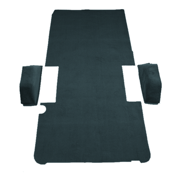 Picture of 1981-1993 Dodge B350 Long ext Van Rear Fits 127 Wheel Base Cargo Area Carpet Kit, Molded Cutpile - 3 Piece