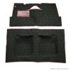 Illustration of 1959-1960 Oldsmobile Dynamic 88 ACC Tuxedo molded carpet in A-1 Olive Black - actual product may vary