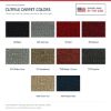 ACC Cutpile color options for this listing - Proudly Made in the USA