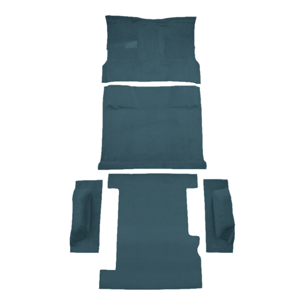 Picture of 1987-1988 Chevrolet V10 Suburban 4WD Complete Carpet Kit, Molded Cutpile - 5 Piece