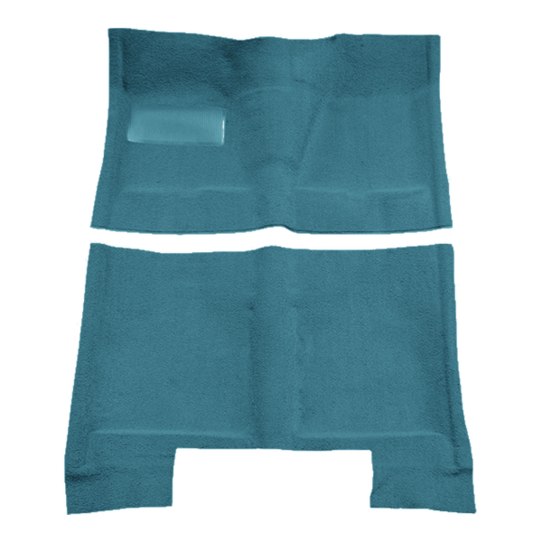 Picture of 1962-1967 Chevrolet Chevy II 4DR Sedan Auto Bench Seat Carpet Kit, Molded Loop - 2 Piece