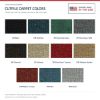 ACC Cutpile color options for this listing - Proudly Made in the USA