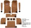 1977 Chevrolet Corvette ACC Cutpile molded carpet - ACC product photo