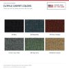 ACC Cutpile color options for this listing - Proudly Made in the USA