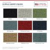 ACC Cutpile color options for this listing - Proudly Made in the USA