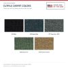 ACC Cutpile color options for this listing - Proudly Made in the USA