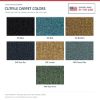 ACC Cutpile color options for this listing - Proudly Made in the USA