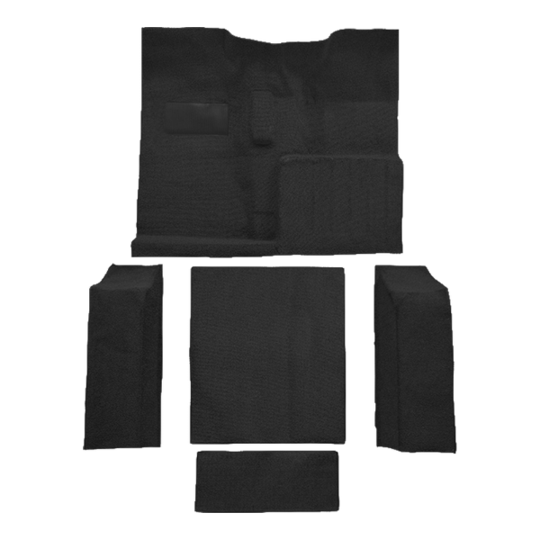 Picture of 1955-1958 Jeep Willys CJ-5 Complete Carpet Kit, Molded Loop - 5 Piece