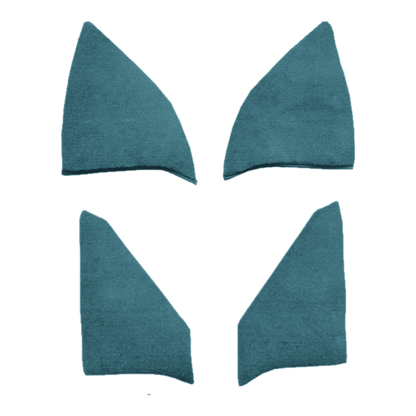 Picture of 1974 Chevrolet C10 Pickup Kick Panel Inserts without Cardboard, Cutpile - 4 Piece