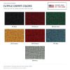 ACC Cutpile color options for this listing - Proudly Made in the USA
