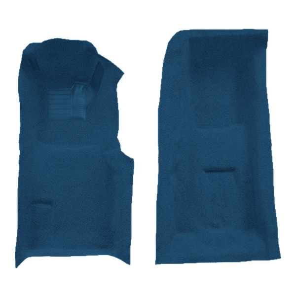 Picture of 1971-1975 Chevrolet Corvette 4spd Front with Pad Carpet Kit, Molded Cutpile - 2 Piece