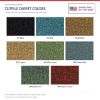 ACC Cutpile color options for this listing - Proudly Made in the USA